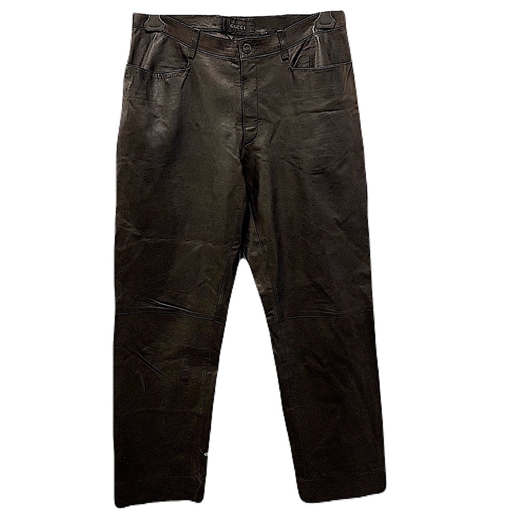 Gucci by Tom Ford leather pants